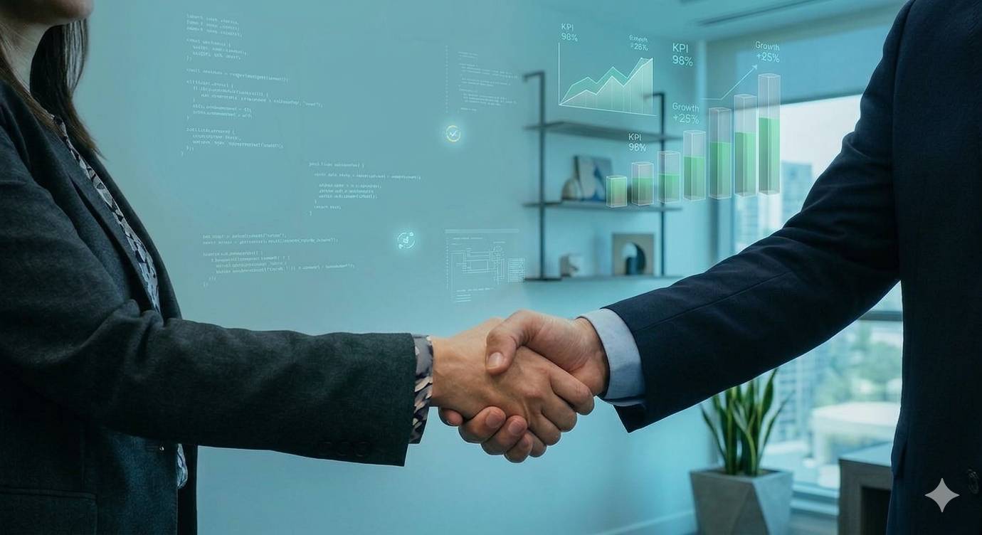 مشهد يعبّر عن الجودة والأمان والشفافية في الخدمات الرقمية